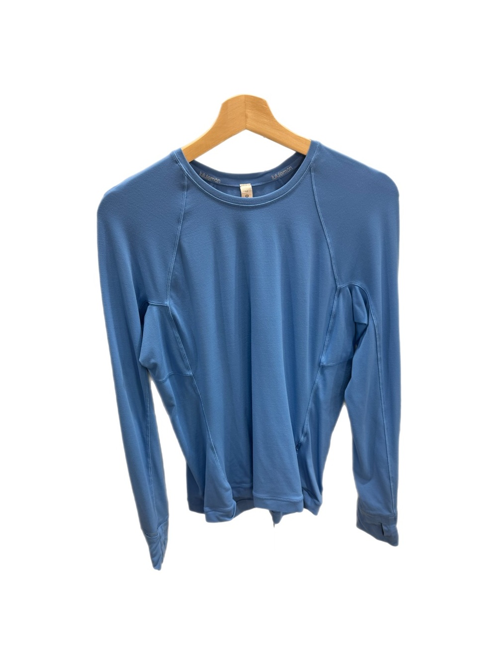 Lululemon Blue Long-Sleeve Crew Neck Top 12